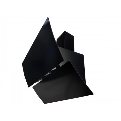 شفاط ديكوري زجاجي بيورتي – 90 سم، قوة شفط 1000 م³/ساعة، زجاج أوتوماتيك، ستانلس ستيل أسود - موديل - AUTO SMART BL