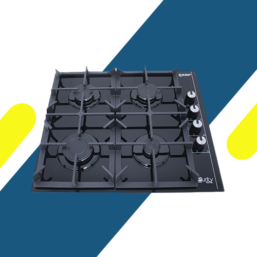 بيورتي ـ مسطح بلت ان 60 كريستال أسود 4 عين غاز حوامل زهر HPT602G