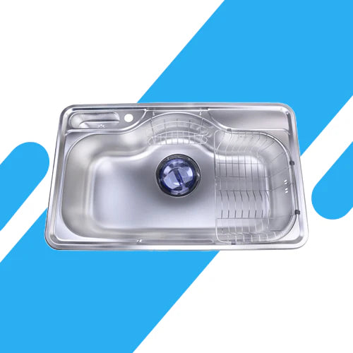 حوض كورينا للمطبخ - استانلس ستيل - الموديل NJIS 750 PF