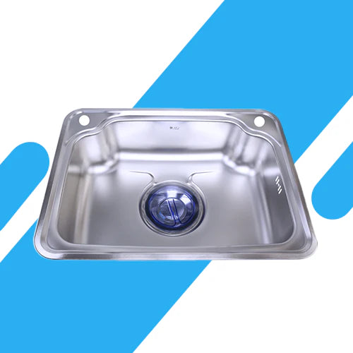 حوض مطبخ استانليس كورينا الكوري  مقاس 63*46 سم موديل iss630