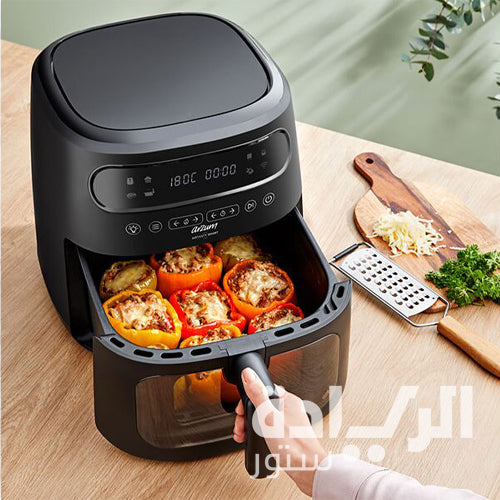 قلاية هوائية ارزوم اير تيستي – 1750 واط – أسود - موديل - Ar2076-S