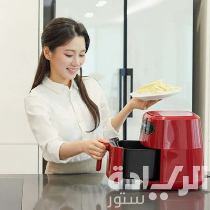 قلاية هوائية ارزوم اير تيستي – 7.5 لتر – 1750 واط – أحمر - موديل - AR2076-K