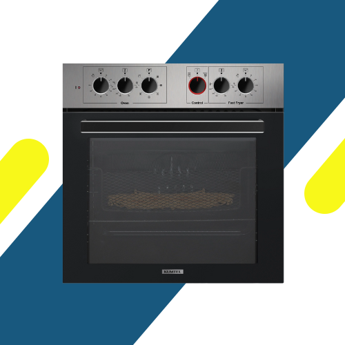 فرن بلت إن كهرباء كومتيل 60 سم موديل B66-MFR93 باللون الأسود الزجاجي - الريادة ستور