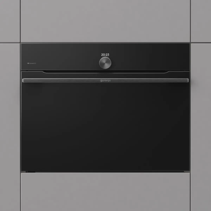 فرن ميكروويف بلت إن جورينيا (Gorenje) 60 سم 50 لتر أسود شاشة VisionPlus بدون طبق دوار وايفاي – موديل BCM4058B