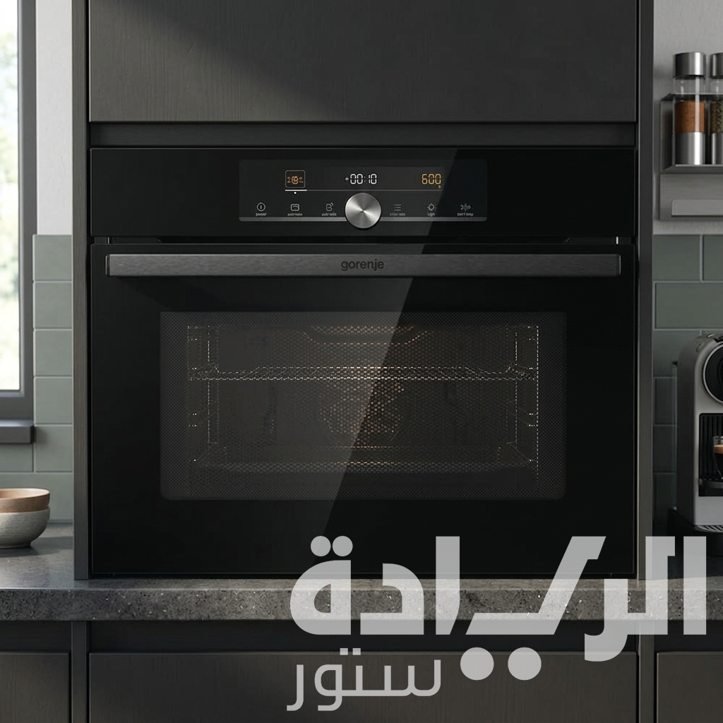 فرن ميكروويف جورينيا بلت إن 50 لتر باللون الأسود – مزود بتقنية AirFry وFrozenBake - BCM4547A10BG