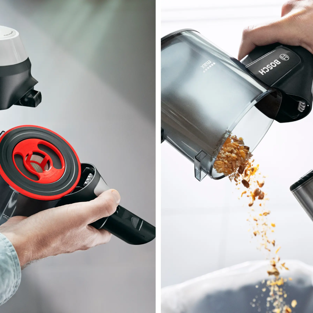 مكنسة بوش اللاسلكية Unlimited 7 الألمانية - أنبوب مرن - BCS711XXL