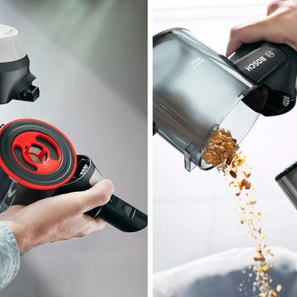 مكنسة بوش اللاسلكية Unlimited 7 الألمانية - أنبوب مرن - BCS711XXL