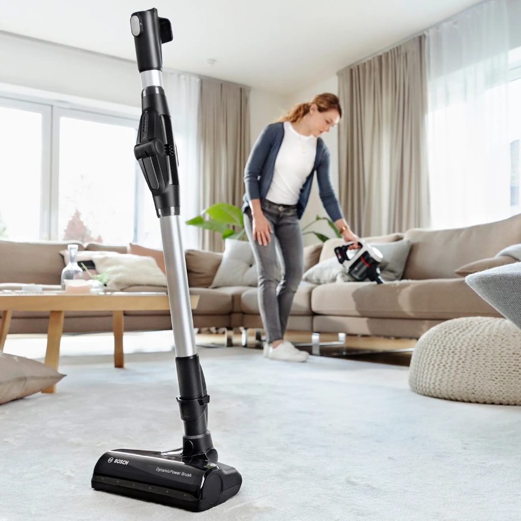 مكنسة بوش اللاسلكية Unlimited 7 الألمانية - أنبوب مرن - BCS711XXL