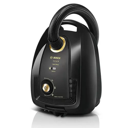 مكنسة كهربائية بوش سيريس 4 بكيس – 2200 وات – أسود – موديل - BGL38GOLD