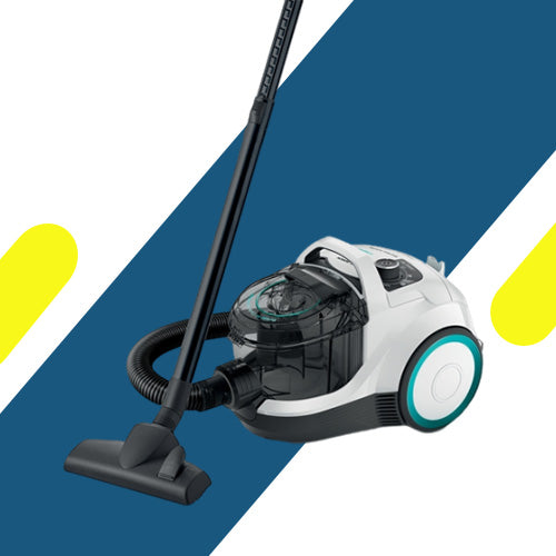 مكنسة كهربائية بوش موديل Pro Hygienic بدون كيس – 2000 وات – أبيض – BGS21WHYG