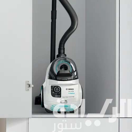 مكنسة كهربائية بوش موديل Pro Hygienic بدون كيس – 2000 وات – أبيض – BGS21WHYG