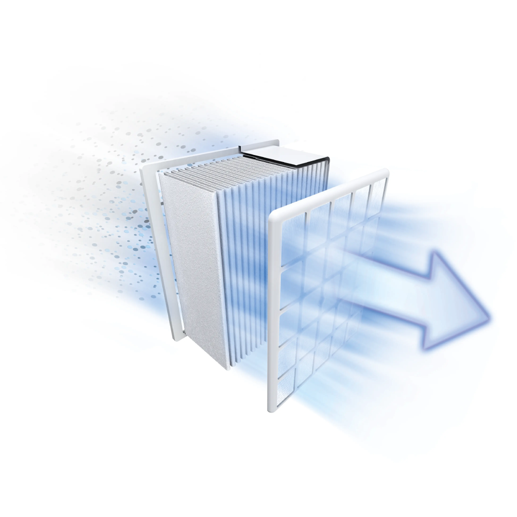 مكنسة بوش (Bosch) بدون كيس Series 6 بقوة 2000 واط وسعة 2.4 لتر مع فلتر HEPA – موديل BGS412000
