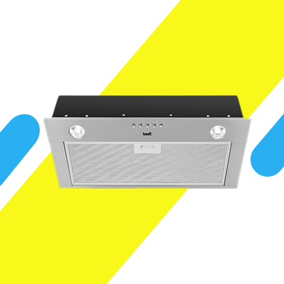 شفاط مطبخ بلت إن بيست إير 72 سم – قوة شفط 1000 م³/س وتصميم عصري - موديل BIBIONE 72CM INOX