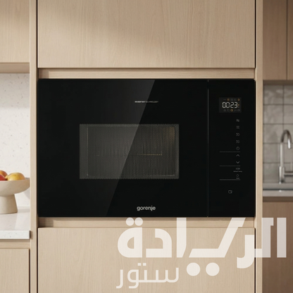 ميكروويف بلت إن جورينيا بشواية 25 لتر – تحكم باللمس و موديل - BMI251SG3BG Smart Display – أسود