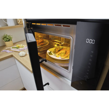 ميكروويف بلت إن جورينيا بشواية 25 لتر – تحكم باللمس و موديل - BMI251SG3BG Smart Display – أسود