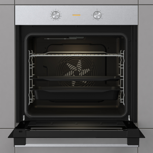 فرن كهرباء بلت إن جورينيا 60 سم – سعة 77 لتر – وظيفة المقلاة الهوائية وطهي بالبخار – موديل BO6717E03X