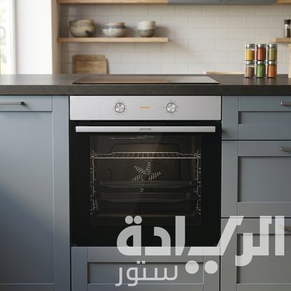 فرن كهرباء بلت إن جورينيا 60 سم – سعة 77 لتر – وظيفة المقلاة الهوائية وطهي بالبخار – موديل BO6717E03X