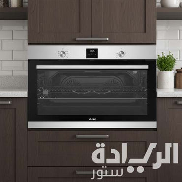 فرن بلت إن غاز 90 سم من سيمفر – إشعال ذاتي – مروحة تربو – تايمر ديجيتال – موديل - BO90SG01