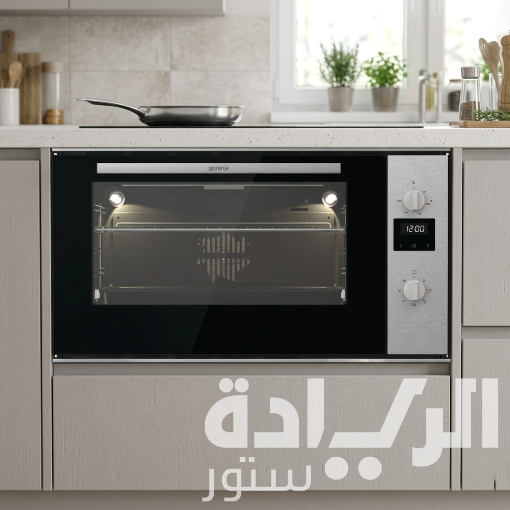 فرن جورينيا بلت إن كهرباء 90 سم – ستانلس ستيل – سعة 89 لتر – فئة طاقة A – موديل - BO9835E01X