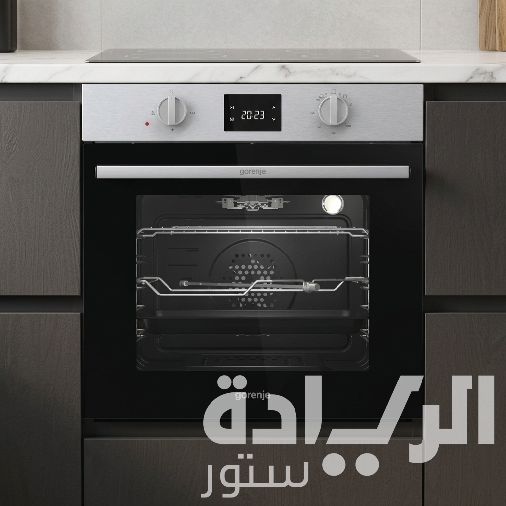 فرن بلت إن غاز جورينيا 60 سم - 55 لتر - تايمر ديجيتال - ستانلس ستيل - BOG63201XK
