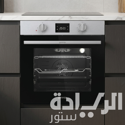 فرن بلت إن غاز جورينيا 60 سم - 55 لتر - تايمر ديجيتال - ستانلس ستيل - BOG63201XK