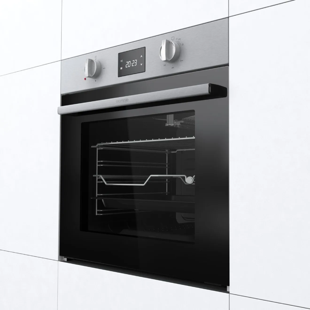 فرن بلت إن غاز جورينيا 60 سم - 55 لتر - تايمر ديجيتال - ستانلس ستيل - BOG63201XK