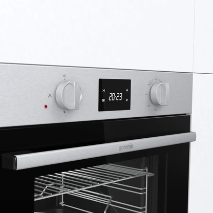 فرن بلت إن غاز جورينيا 60 سم - 55 لتر - تايمر ديجيتال - ستانلس ستيل - BOG63201XK