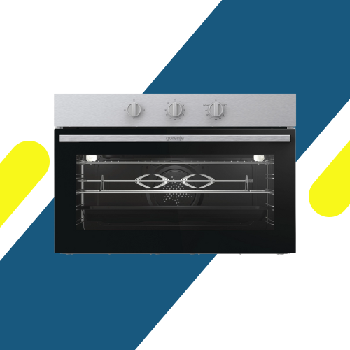 فرن غاز بلت إن جورينيا 90 سم XXL ستانلس ستيل BOG92201XK