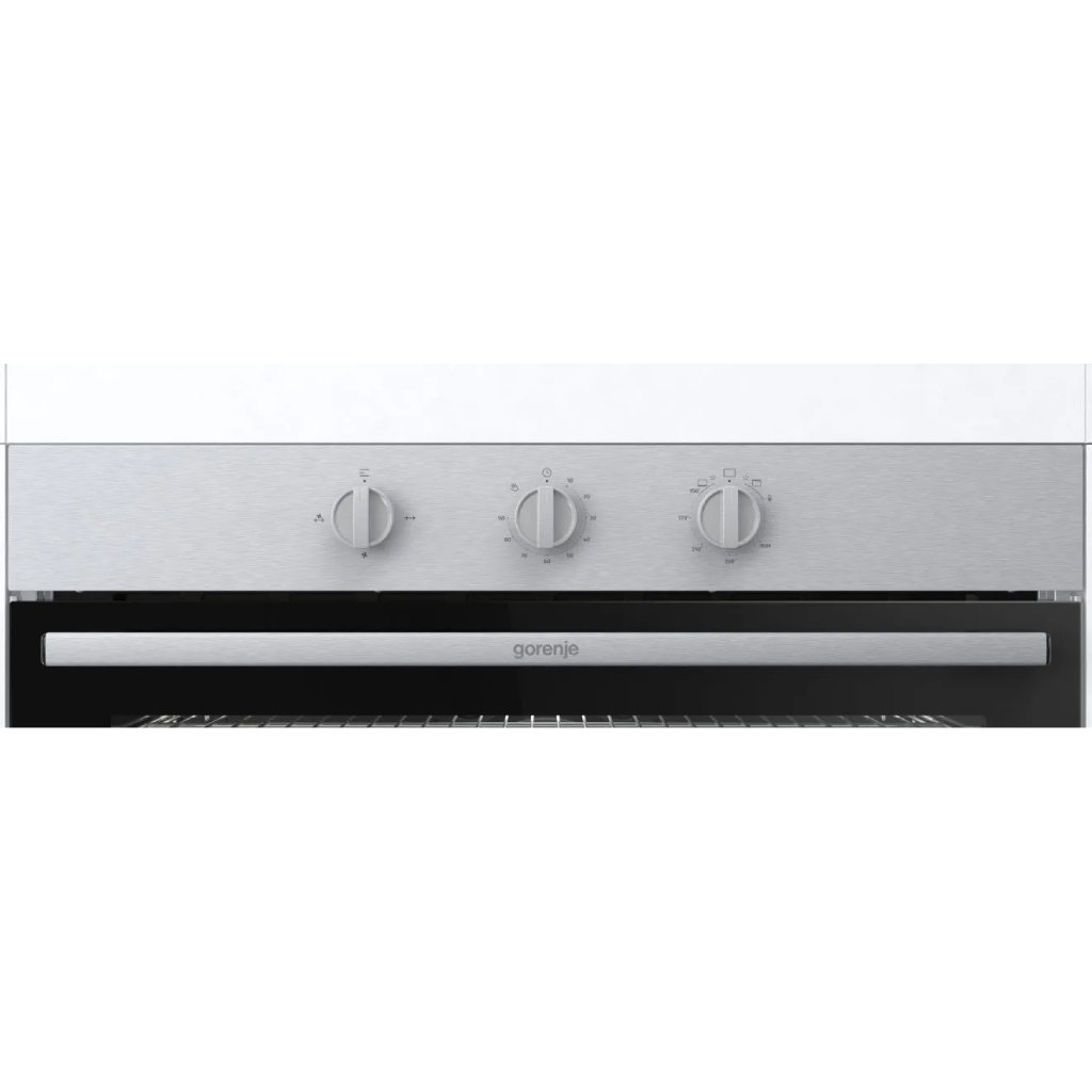 فرن بلت إن غاز جورينيا 90 سم - 86 لتر - ستانلس ستيل - أمان كامل وشواية - BOG92201XK