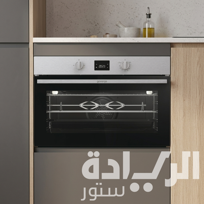 فرن بلت إن غاز جورينيا 90 سم - 86 لتر - تايمر ديجيتال - ستانلس ستيل - BOG93201XK