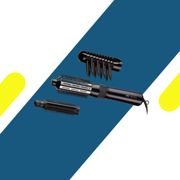 فرشاة شعر براون 400 وات مزودة بسرعتين – بثلاث فوهات للتجفيف والتصفيف – موديل – BRAS330E