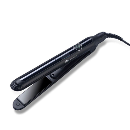 مكواة شعر براون BRST780E سينسور كير بسيراميك نانو جلايد وتحكم أوتوماتيكي في الحرارة – Braun SensoCare