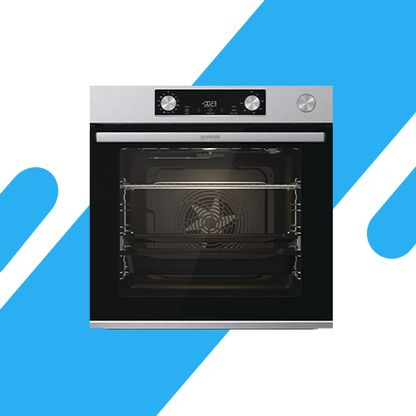 فرن بلت إن كهرباء 60 سم من جورينيا – ستانلس ستيل – سعة 77 لتر – موديل - BSA6737E15X