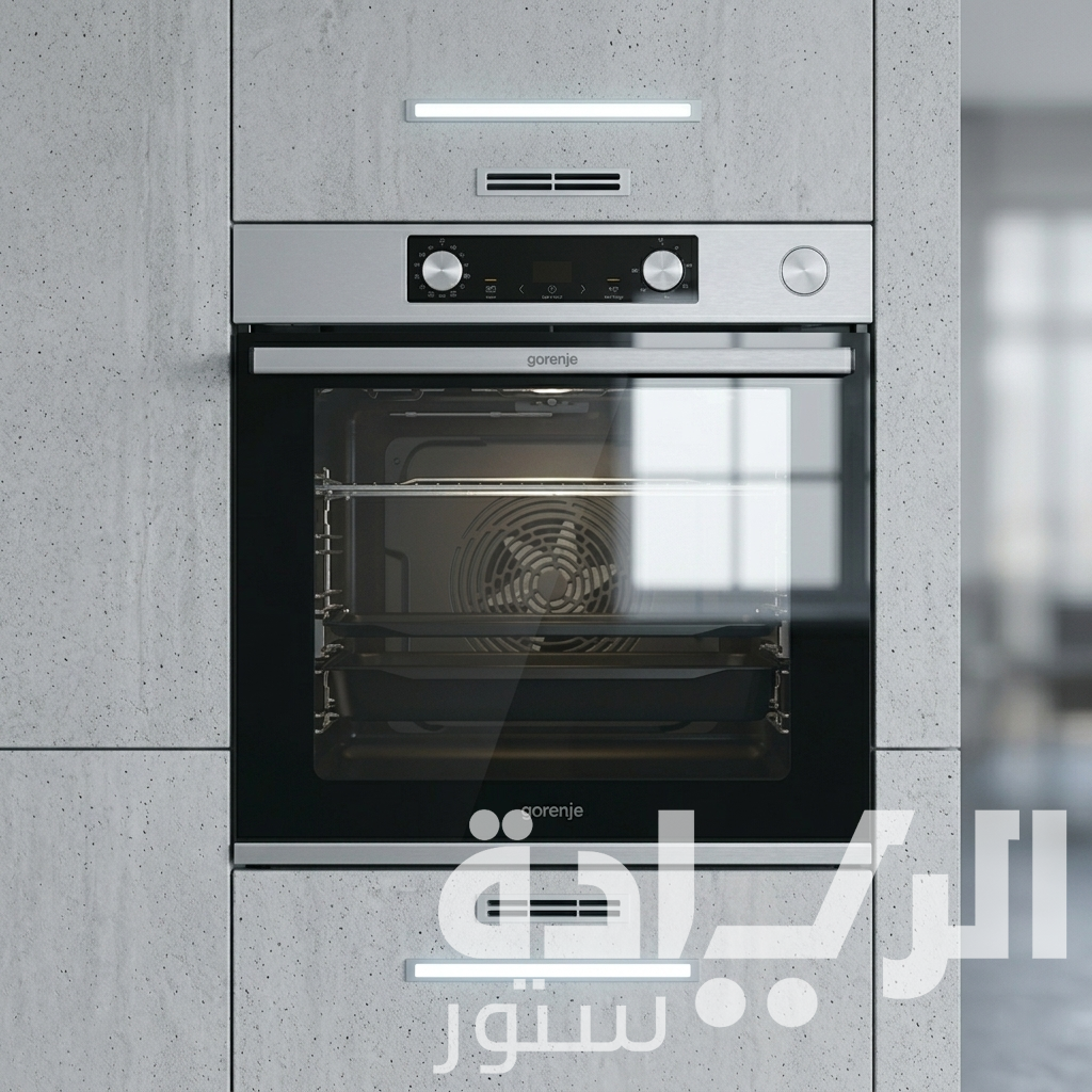 فرن بلت إن كهرباء 60 سم من جورينيا – ستانلس ستيل – سعة 77 لتر – موديل - BSA6737E15X