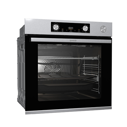 فرن بلت إن كهرباء 60 سم من جورينيا – ستانلس ستيل – سعة 77 لتر – موديل - BSA6737E15X