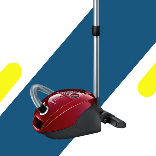 مكنسة كهربائية بوش بكيس موديل GL-30 – 2400 واط – أحمر – فلتر صحي – BSGL3MULT3