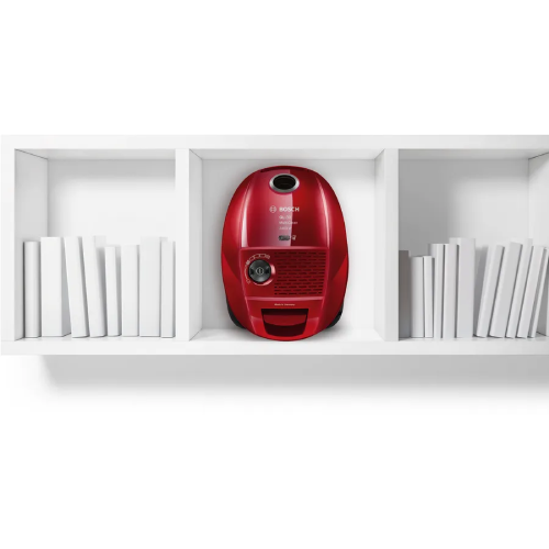 مكنسة كهربائية بوش بكيس موديل GL-30 – 2400 واط – أحمر – فلتر صحي – BSGL3MULT3