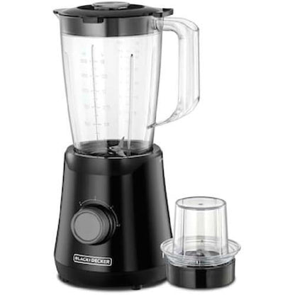 خلاط بلاك اند ديكر مع مطحنة – 500 وات – 1.5 لتر – أسود - موديل – BX530-B5