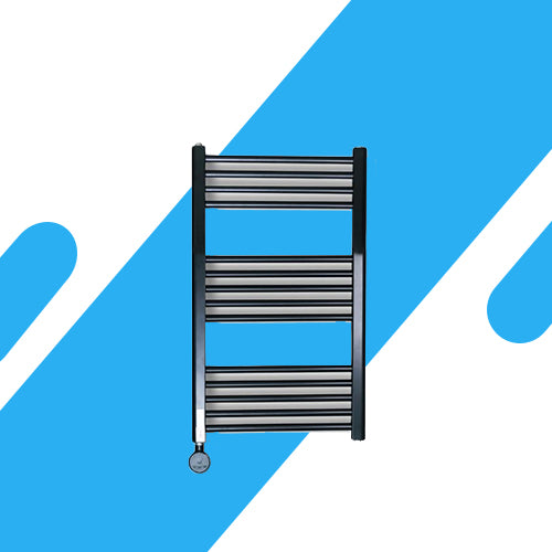 دفاية كهربائية سوداء بيورتي 50*90 - بقوة 400 وات لتدفئة فعّالة وتصميم أنيق