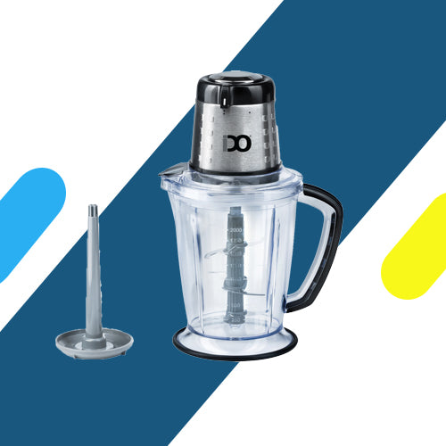 أي دو كبه لحمه ومفرمة خضروات - 800 وات - 2 لتر - أسود موديل CH800-BK