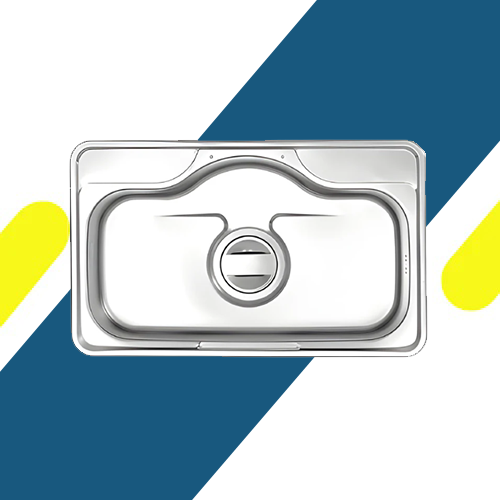 حوض مطبخ سيسو Hans CICO CDUC 850 – ستانلس ستيل 304 – وعاء واحد – 85 سم