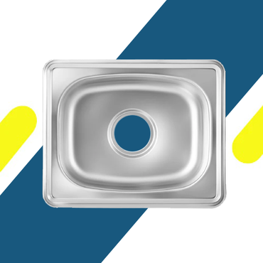 حوض مطبخ سيسو Hans CICO CS270 – ستانلس ستيل 304 – وعاء واحد – 27×43 سم