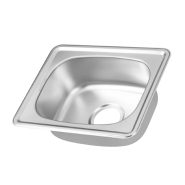حوض مطبخ سيسو Hans CICO CS270 – ستانلس ستيل 304 – وعاء واحد – 27×43 سم