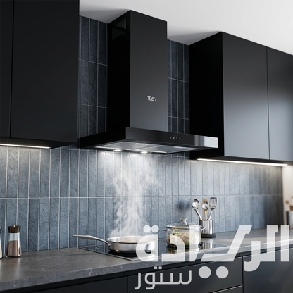 شفاط تيفا (Teva) حرف T 60 سم – أسود – قوة شفط 850 متر مكعب – تحكم باللمس وريموت – موديل CTW 37-HTC