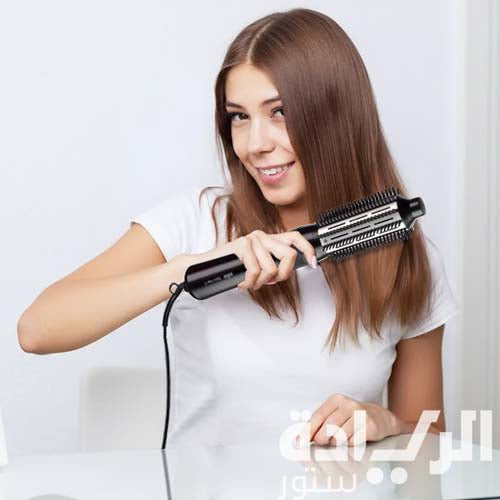فرشاة شعر براون 400 وات مزودة بسرعتين – بثلاث فوهات للتجفيف والتصفيف – موديل – BRAS330E