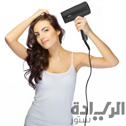 مجفف شعر براون HD4.2 Ionic بقوة 2100 وات مع ناشر كيرلي وتحكم حراري – موديل - BRHD425E