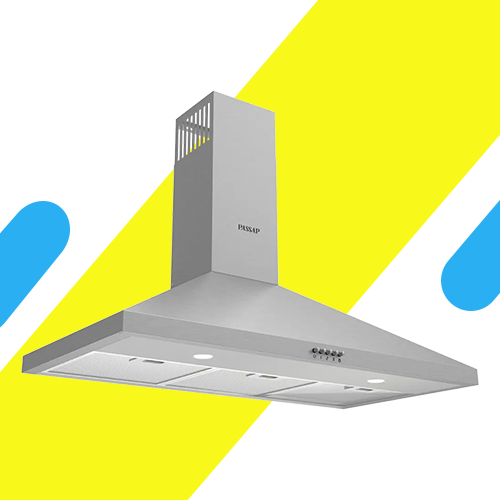 شفاط مطبخ بلت إن باساب ستانلس ستيل فضي – قوة شفط 650 م³/ساعة – مقاس 90 سم - موديل - D004-90-IX