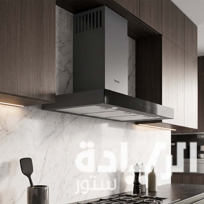 شفاط مطبخ فيماش 90 سم حرف T - قوة 1000 م3/ساعة - 240 وات - موديل D011