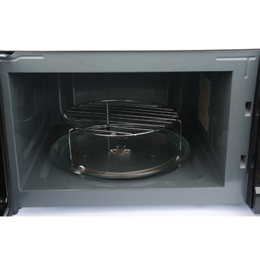 ميكرويف جالانز 38 لتر 1300 وات بشواية – أسود – خاصية إذابة التجميد السريع – موديل – D100N38ATP-SS