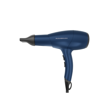 مجفف شعر راش براش (RUSH BRUSH) D3 Ultra-Navy – قوة 2400 وات وتقنية الأيونات لحماية فائقة